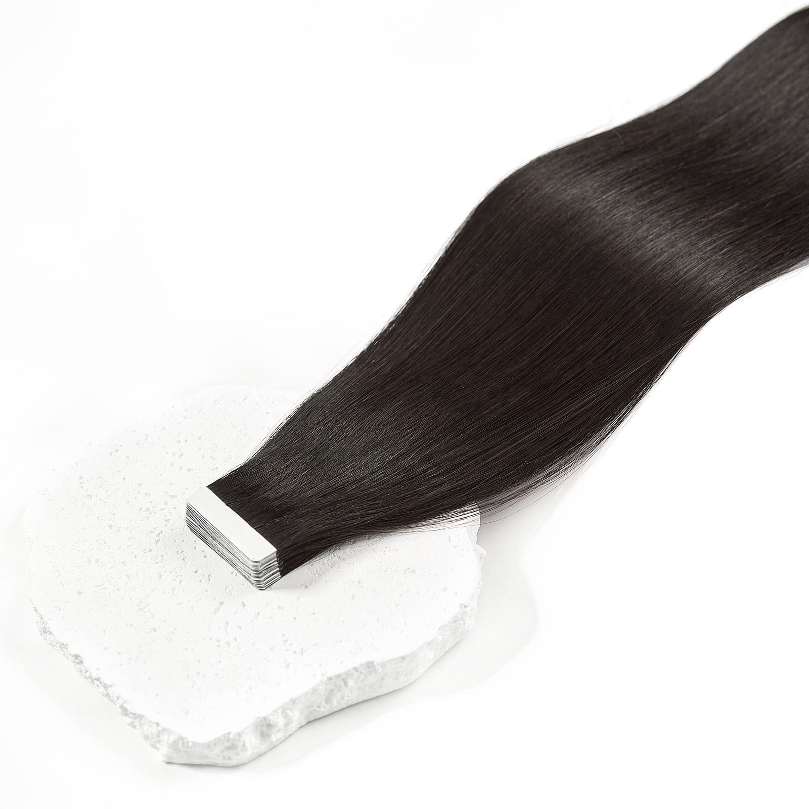 Off Black Tape In Human Hair Extensions