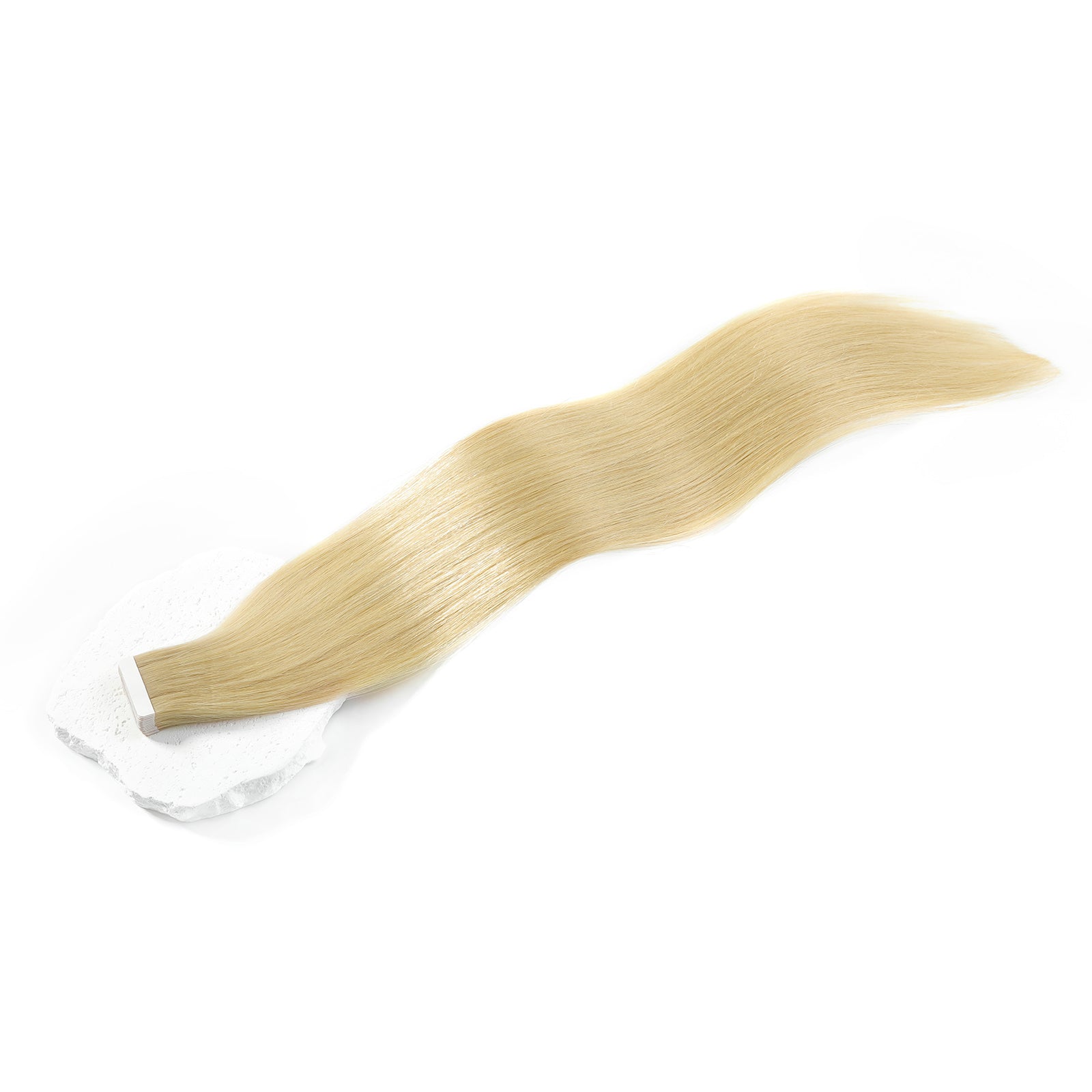 Golden Tape In Human Hair Extensions