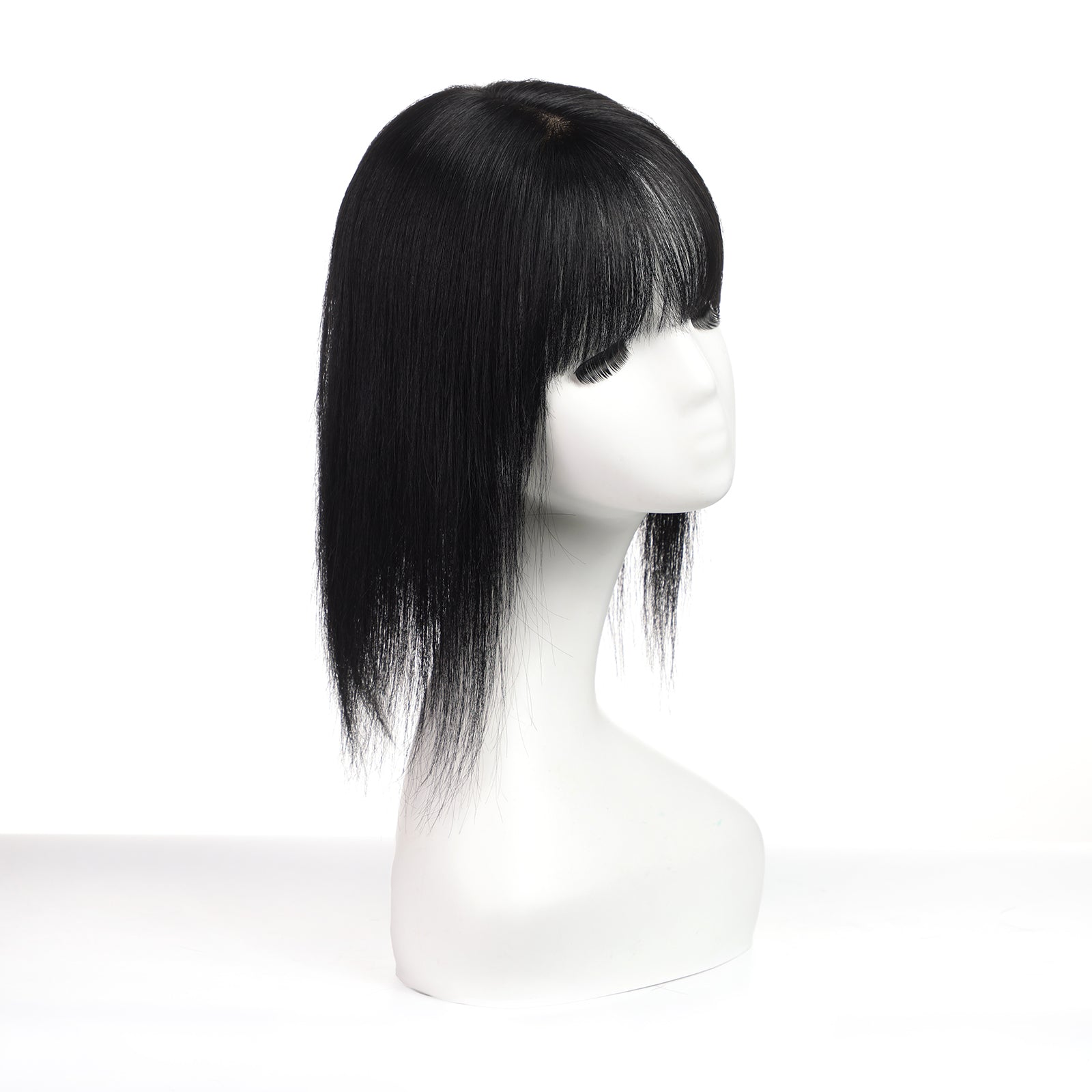 Natural Black Human Hair Toppers