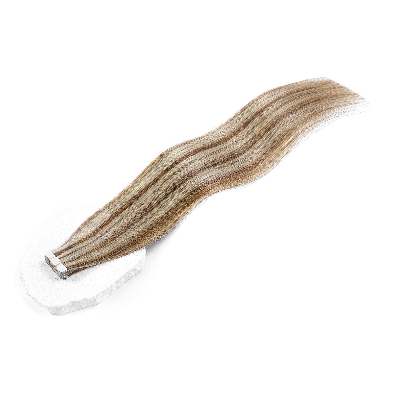 BLONDE UNICORN Blonde Unicorn Balayage Light Brown Blonde Tape In Human Hair Extensions