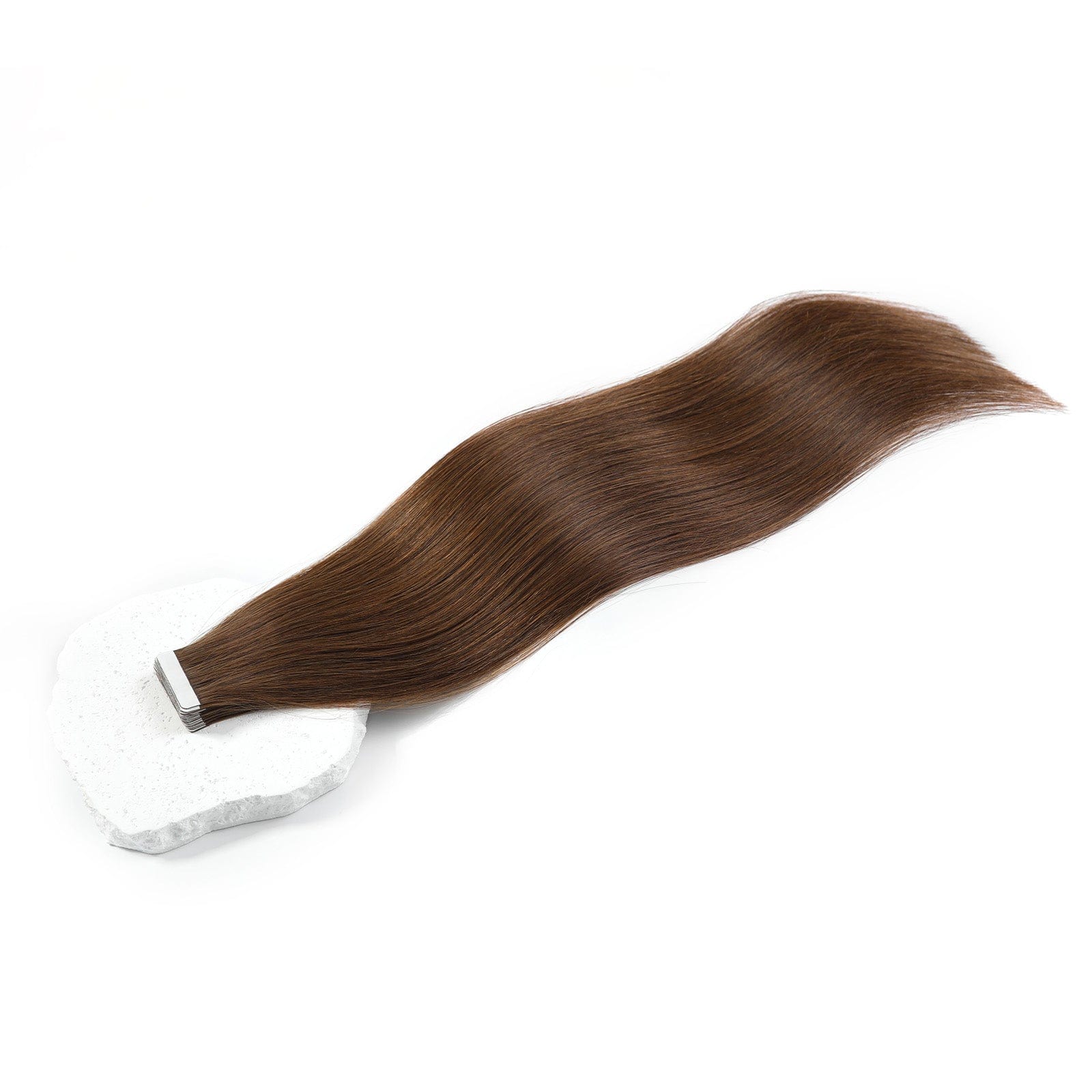 BLONDE UNICORN Blonde Unicorn Chestnut Brown Tape In Human Hair Extensions