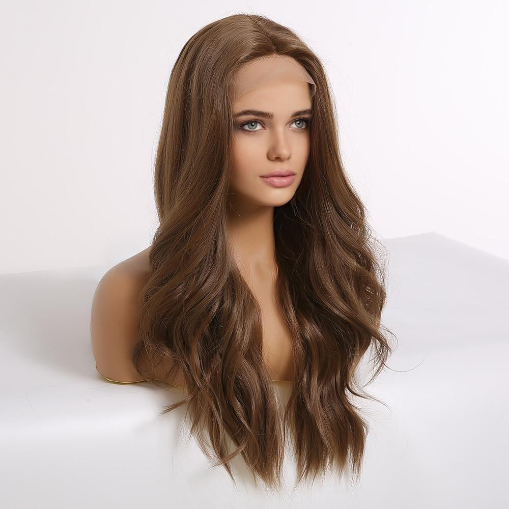 2 Shades Lace Front With Baby Hair Synthetic Wig-Adina