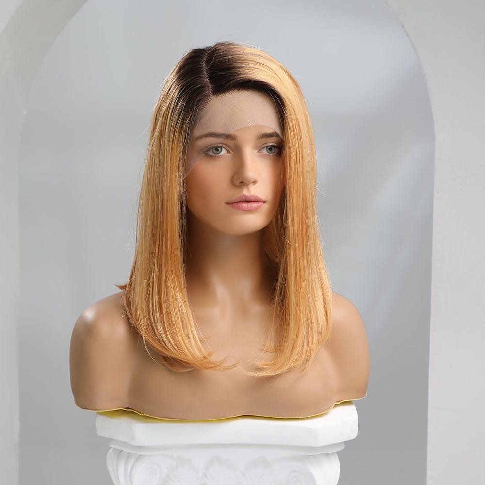 blonde unicorn WIG Asantewaa-Lace Front Remy Human Hair Wig