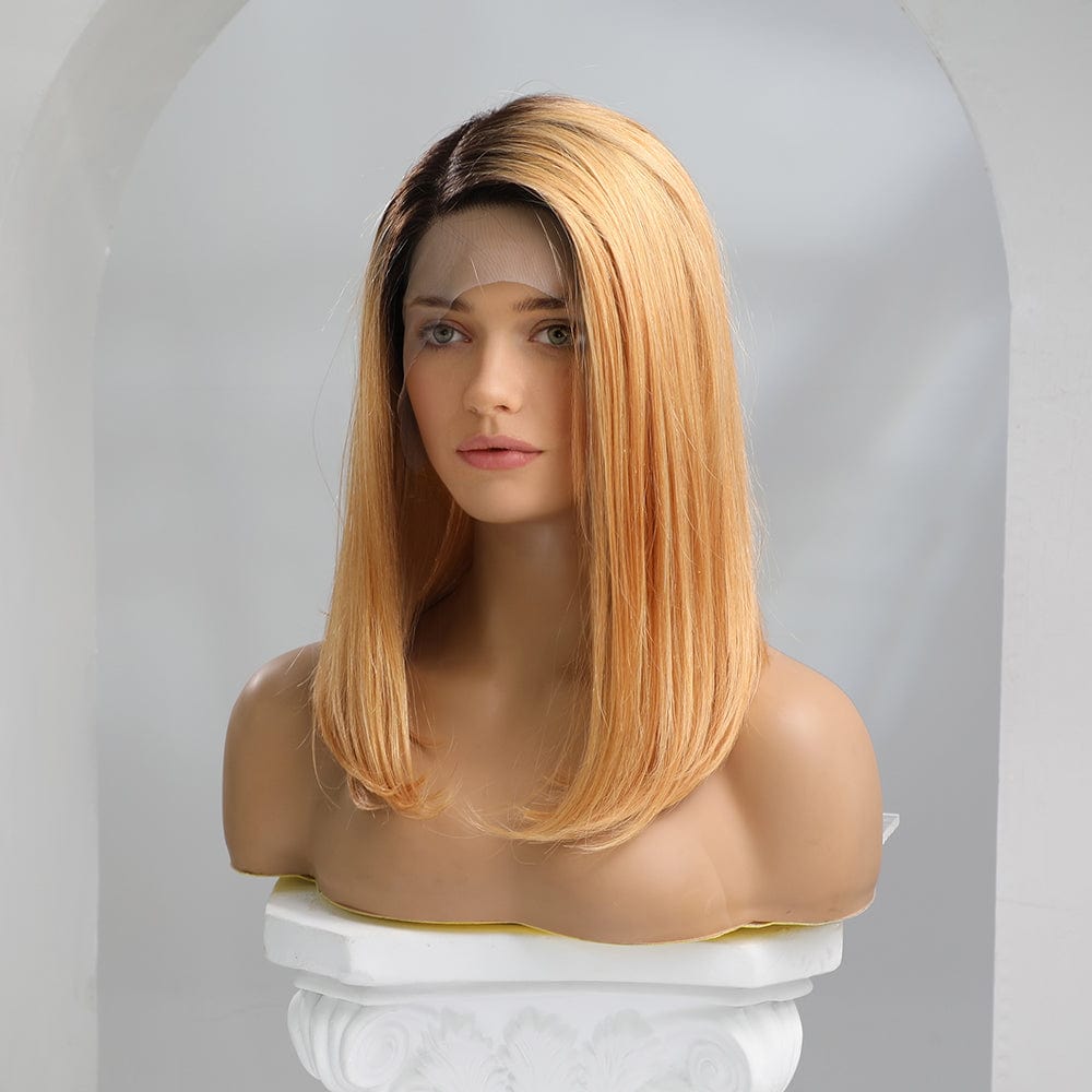 blonde unicorn WIG Asantewaa-Lace Front Remy Human Hair Wig