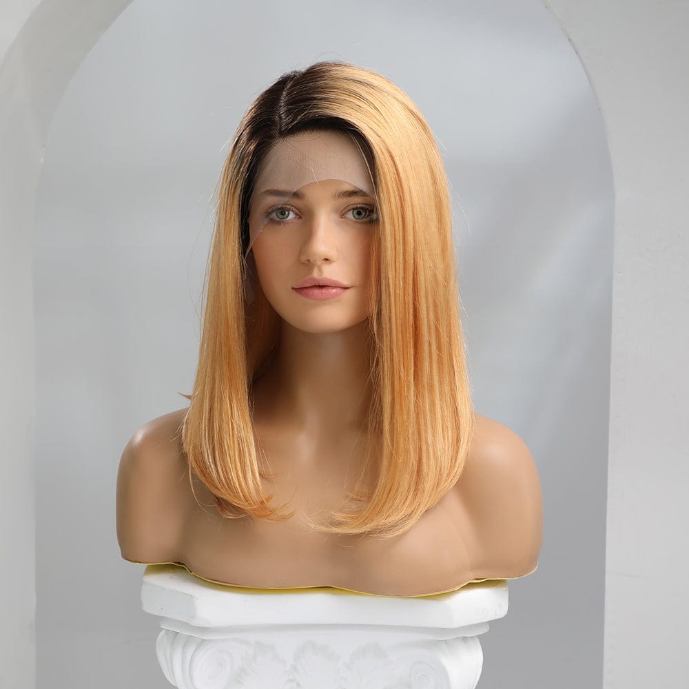 blonde unicorn WIG Asantewaa-Lace Front Remy Human Hair Wig