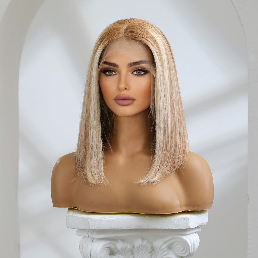 blonde unicorn WIG Chiaya-Lace Front Human Hair Wig