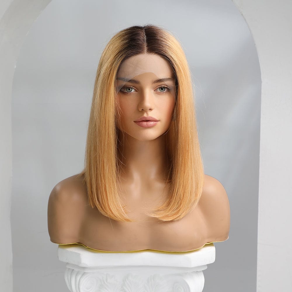 blonde unicorn WIG Clea-Lace Front Remy Human Hair Wig