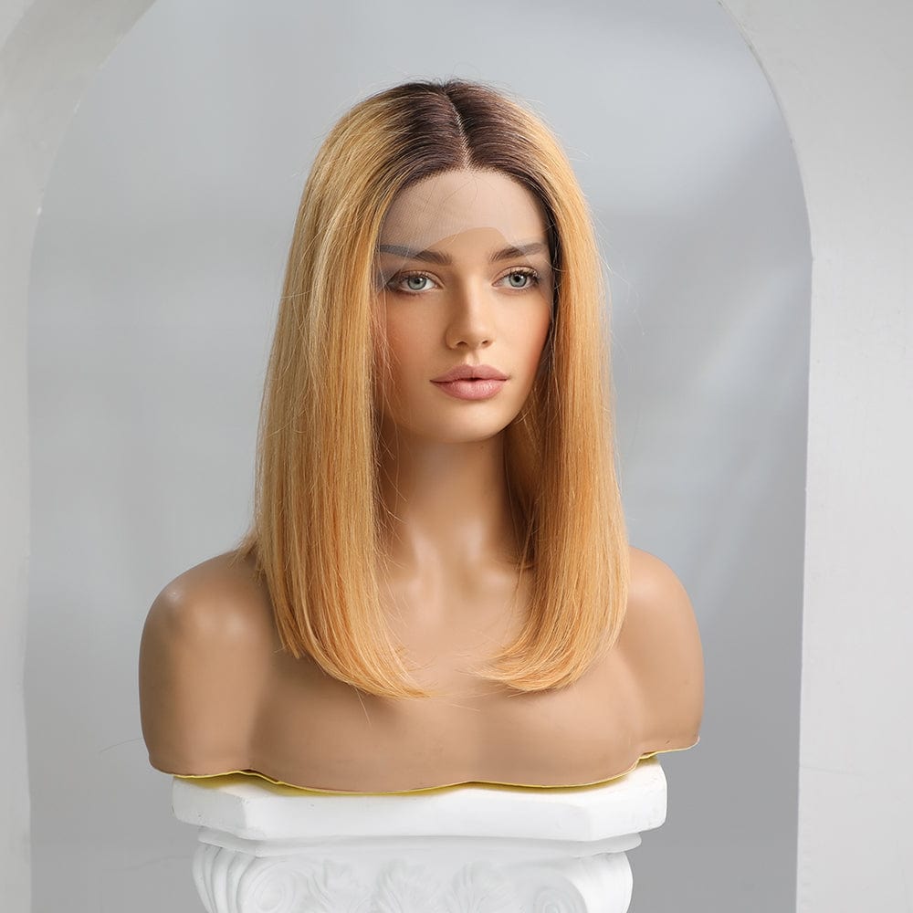 blonde unicorn WIG Clea-Lace Front Remy Human Hair Wig